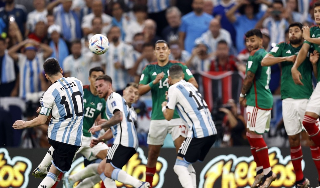 Lionel Messi, în Argentina - Mexic 2-0