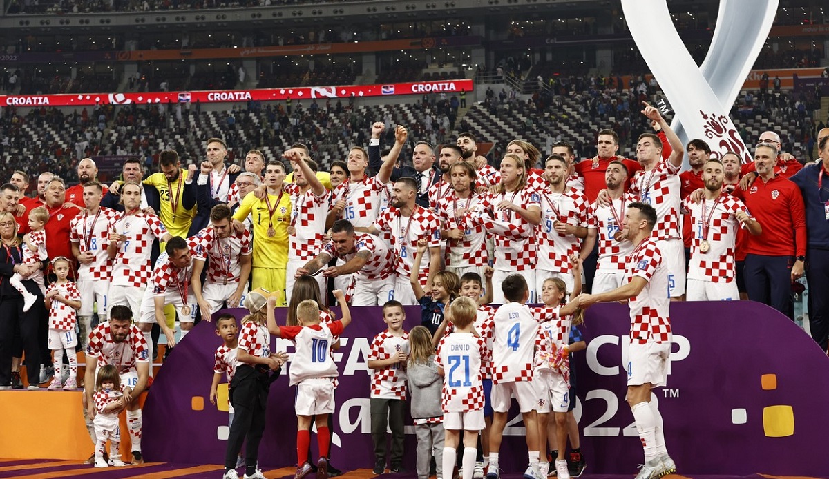 Jucătorii naționalei Croației
