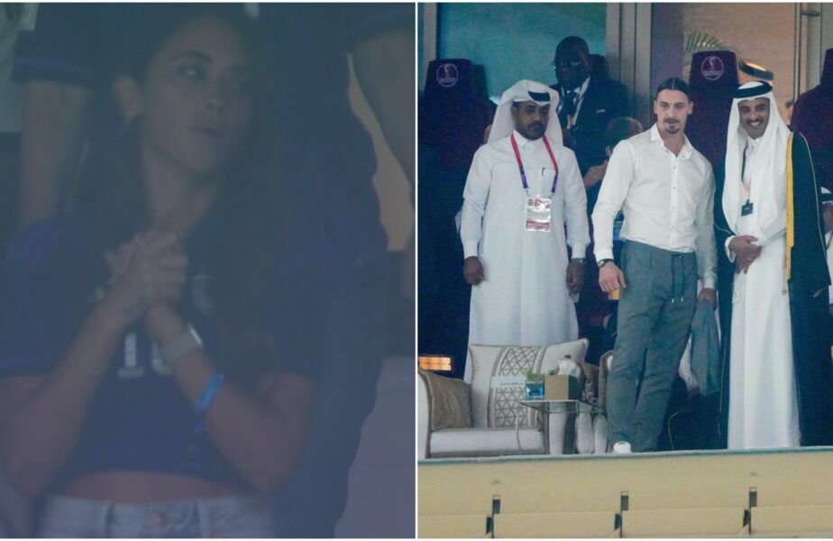 CM 2022 | Atmosferă electrizantă în finala Campionatului Mondial! Soția lui Messi, cuprinsă de emoții în tribune. Emmanuel Macron și Ibrahimovic, invitați de lux