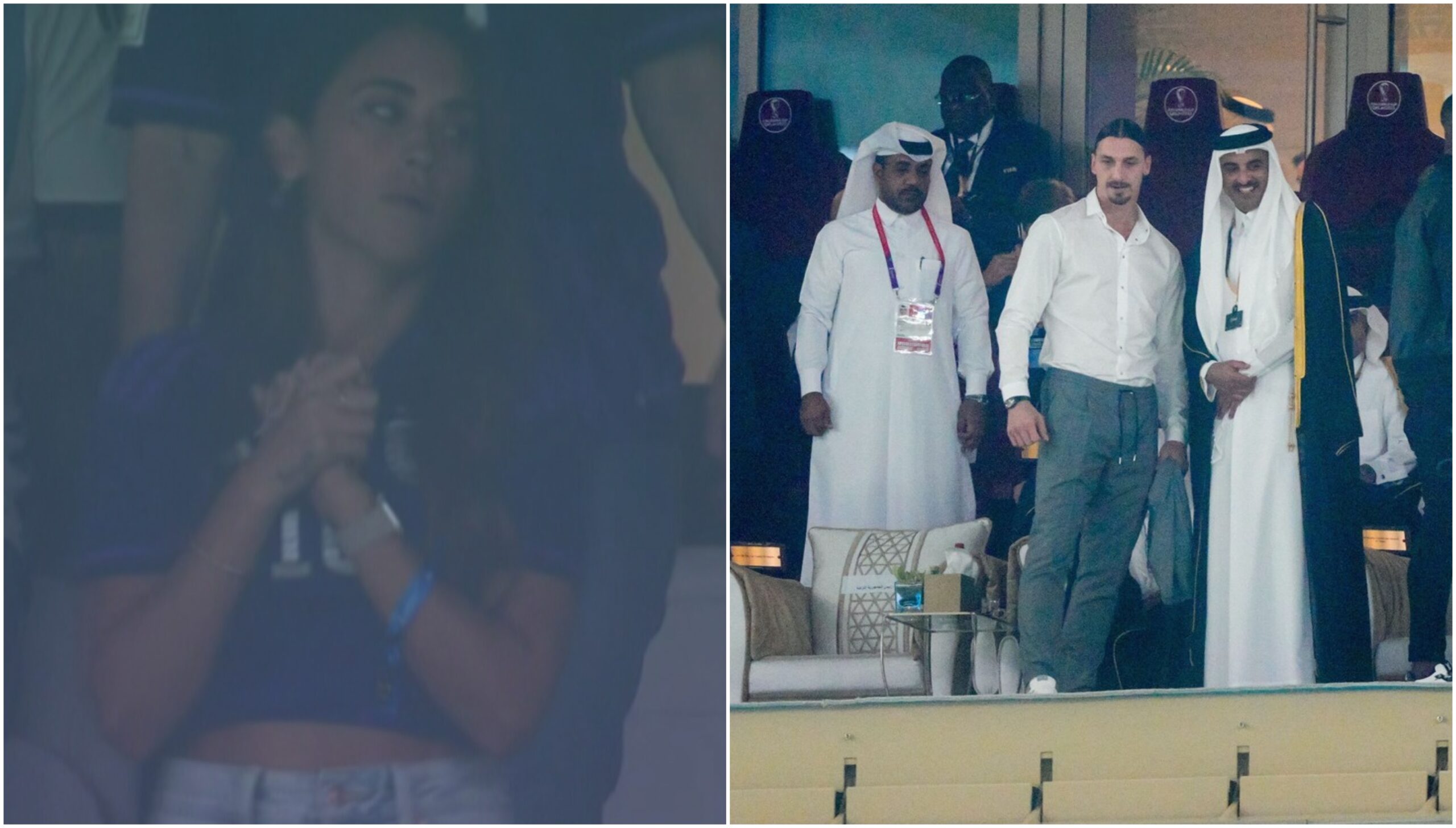 CM 2022 | Atmosferă electrizantă în finala Campionatului Mondial! Soția lui Messi, cuprinsă de emoții în tribune. Emmanuel Macron și Ibrahimovic, invitați de lux
