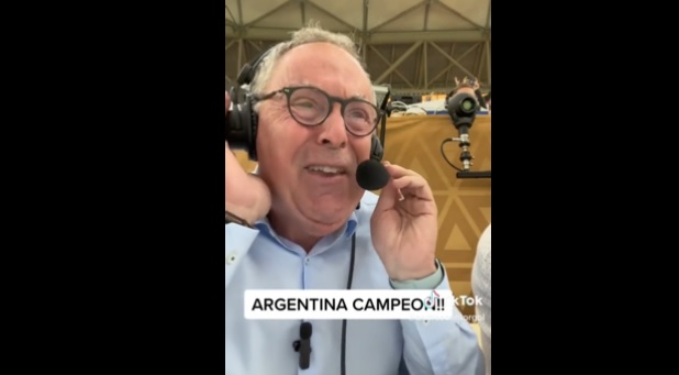 Comentatorul argentinian, reacție uimitoare după ce Argentina a devenit campioană mondială! A plâns în direct