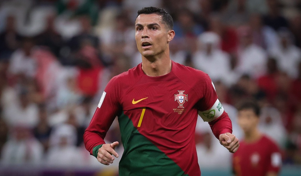 Cristiano Ronaldo, în tricoul naționalei Portugaliei