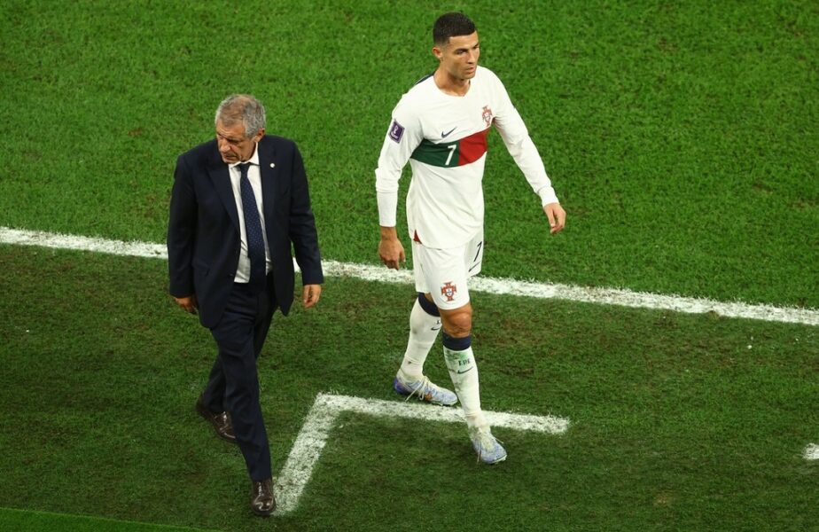 Fernando Santos, alături de Cristiano Ronaldo, la CM 2022