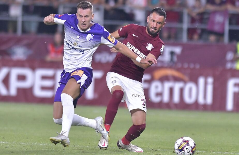 FC Argeş – Rapid 1-1. Marius Croitoru l-a încurcat pe Adi Mutu! Ionuţ Şerban şi Ştefan Pănoiu au marcat golurile remizei din Trivale
