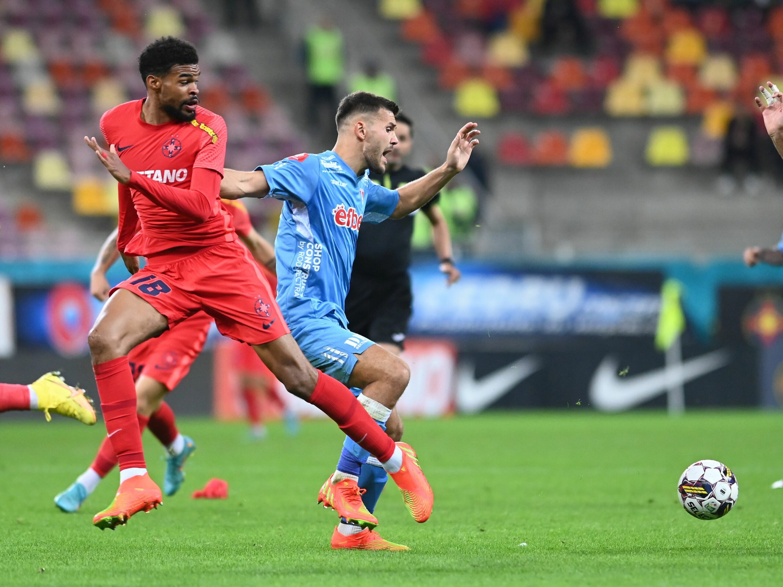 FC Botoşani – FCSB 2-3. Echipa lui Strizu a ajuns la 3 victorii consecutive. Tamm, Compagno şi Edjouma au marcat golurile victoriei
