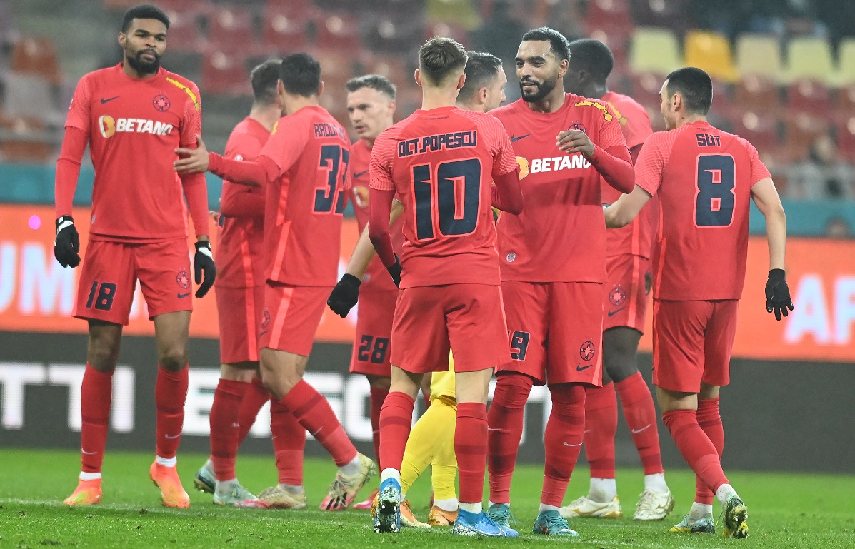 Chindia Târgovişte – FCSB 0-2. Echipa lui Gigi Becali a urcat pe podium. Billel Omrani, primul gol pentru roș-albaștri!