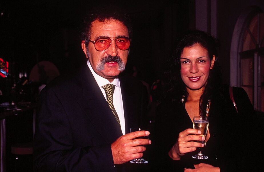 Ion Țiriac, alături de Sophie Ayad