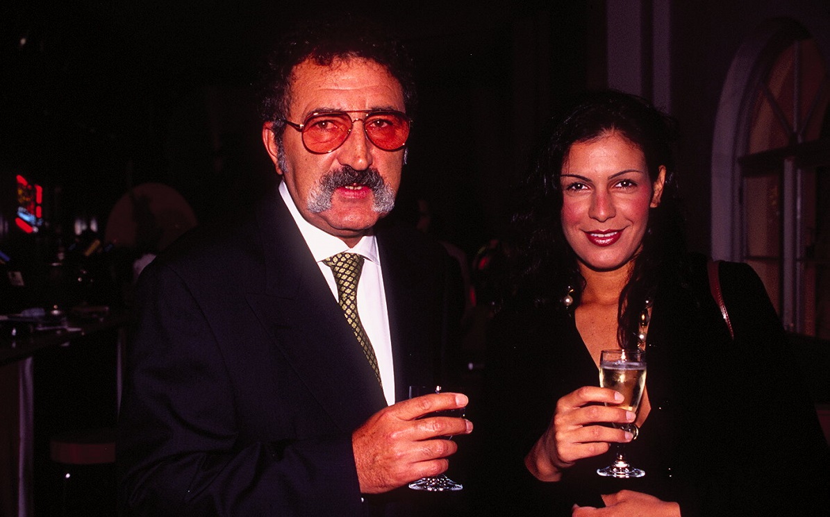 Ion Țiriac, alături de Sophie Ayad
