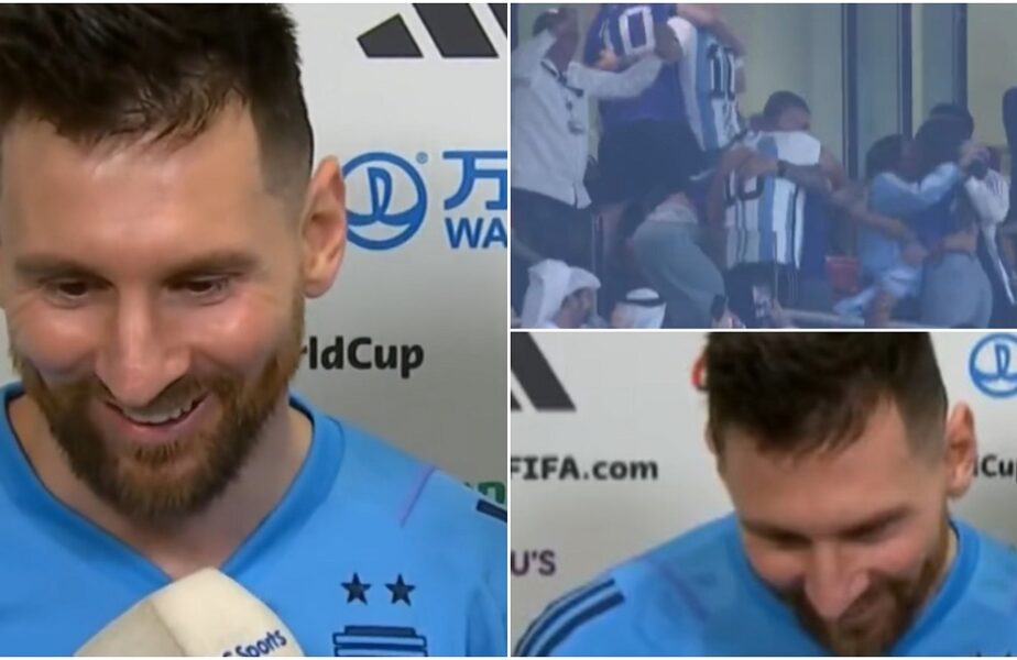 CM 2022 | Lionel Messi, copleșit de emoții când și-a văzut soția și copiii celebrând golul cu Australia: „Familia este în inima mea!”