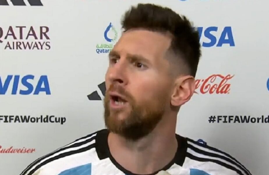 Lionel Messi, reacție nervoasă