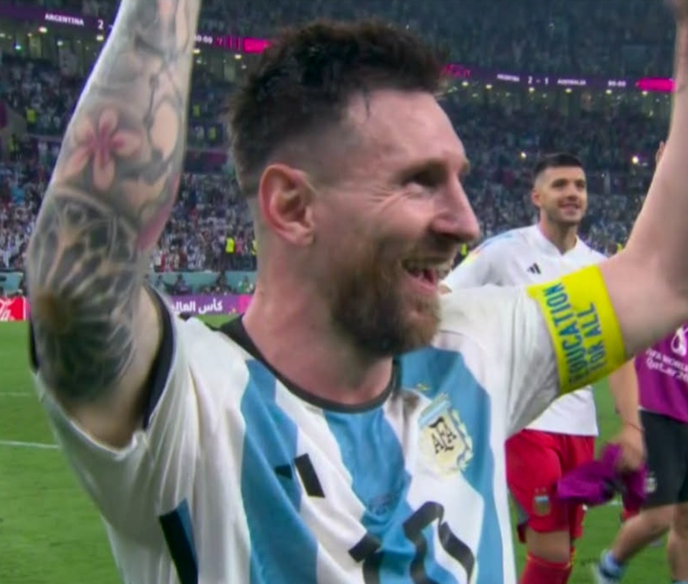 CM 2022 | Lionel Messi, imagini fabuloase după Argentina – Australia 2-1. Bucurie nebună alături de fani