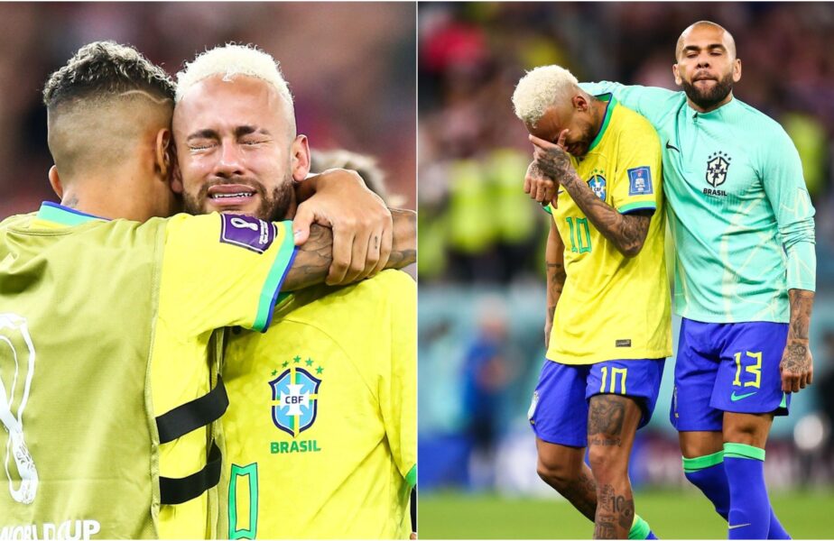Neymar, în lacrimi după Croația - Brazilia 1-1 (4-2 d.l.d.)