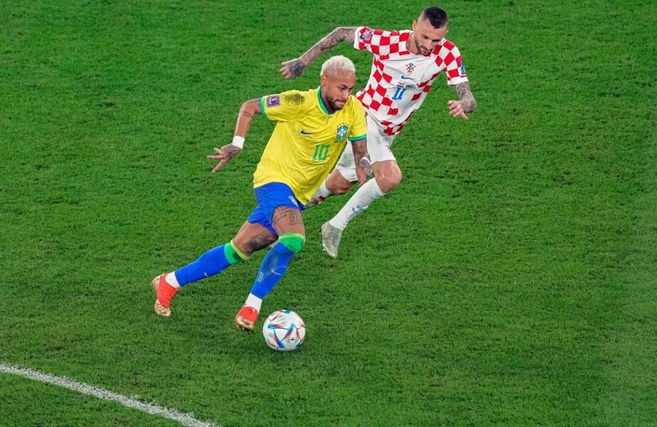 Neymar, în meciul cu Croația de la CM 2022