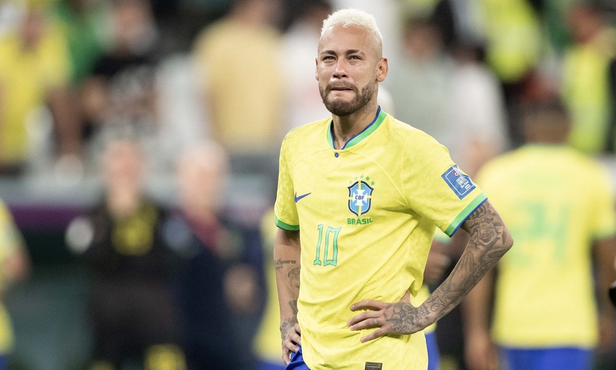 Neymar, cu ochii în lacrimi după eliminarea Braziliei de la CM 2022