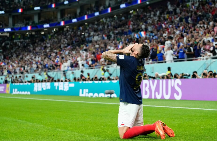 CM 2022 | Olivier Giroud a devenit golgheter-ul all-time din naționala Franței! Atacantul de 36 de ani l-a detronat pe legendarul Thierry Henry