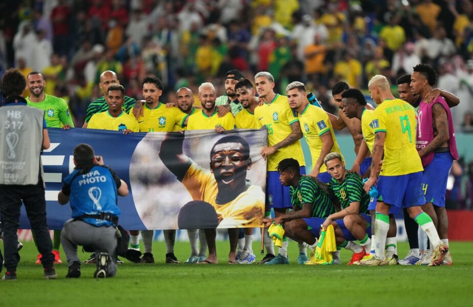 Jucătorii brazilieni, mesaj special pentru Pele