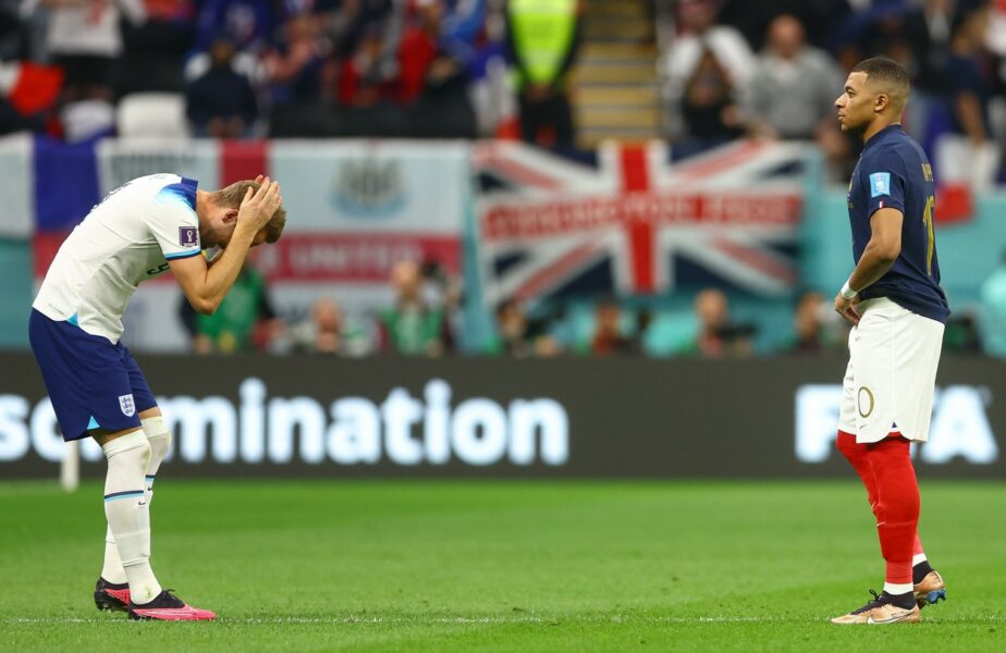 CM 2022 | Kylian Mbappe, reacție virală după ce Harry Kane a ratat un penalty în Anglia – Franța 1-2! Ce a făcut starul lui Deschamps