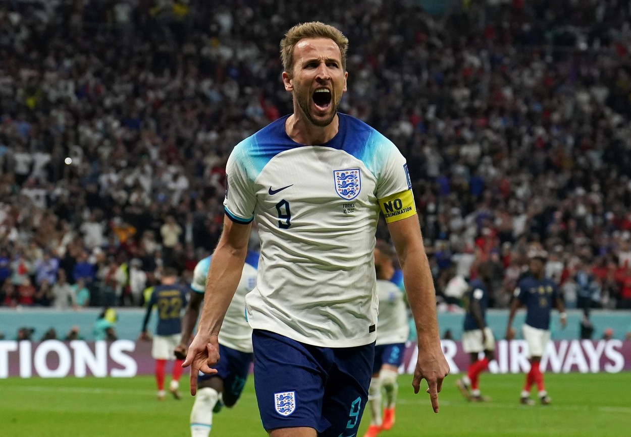 Harry Kane, bucurie după un gol marcat pentru Anglia