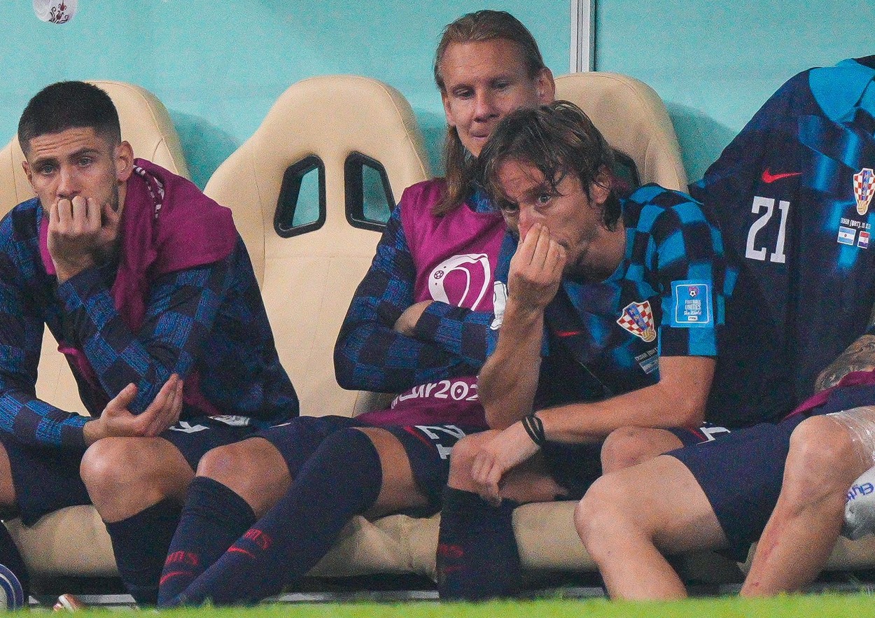 Luka Modric, în lacrimi după Argentina - Croaţia
