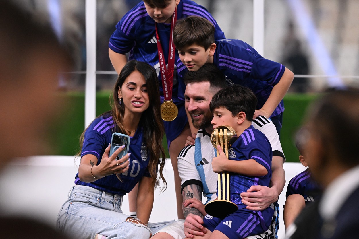 Antonela Roccuzzo şi Lionel Messi