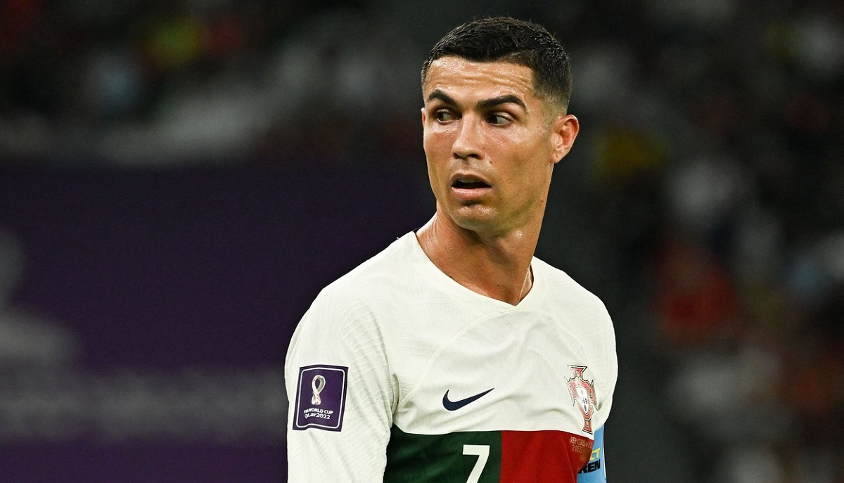 Cristiano Ronaldo, în timpul unui meci disputat de Portugalia
