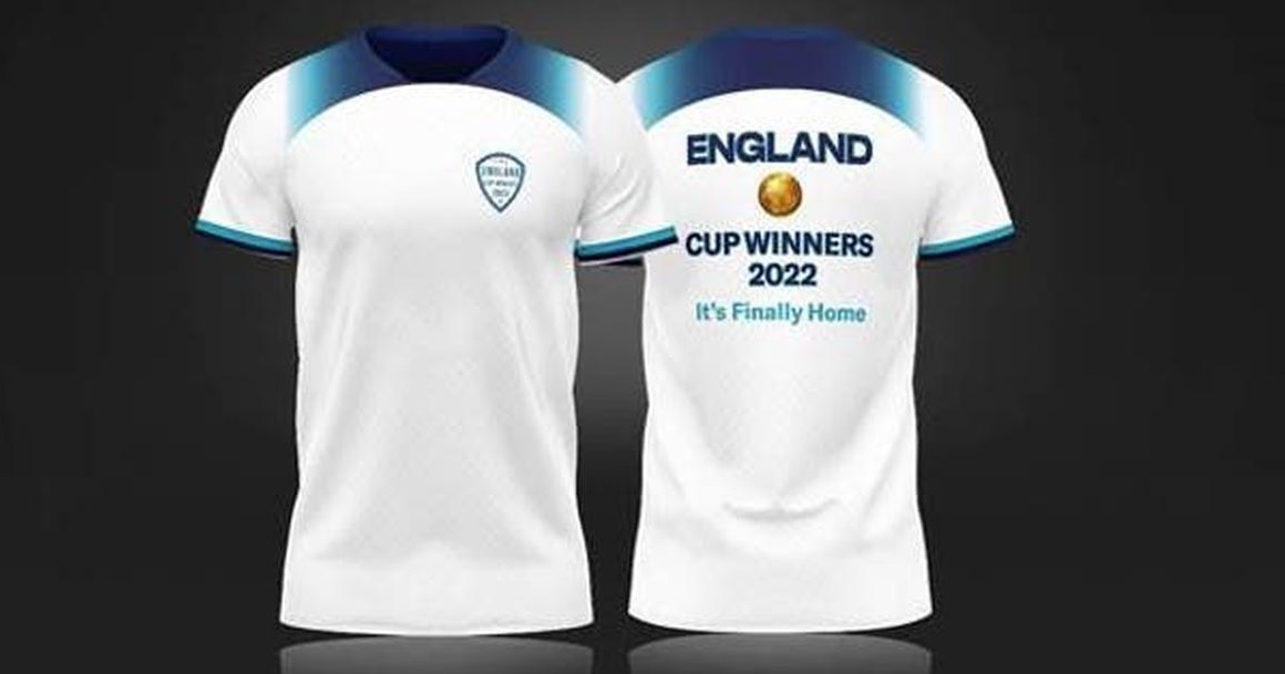 O firmă a cumpărat 18.000 de tricouri cu Anglia, câștigătoarea CM 2022 ”It`s finally Home!”. Vor să le vândă la reducere