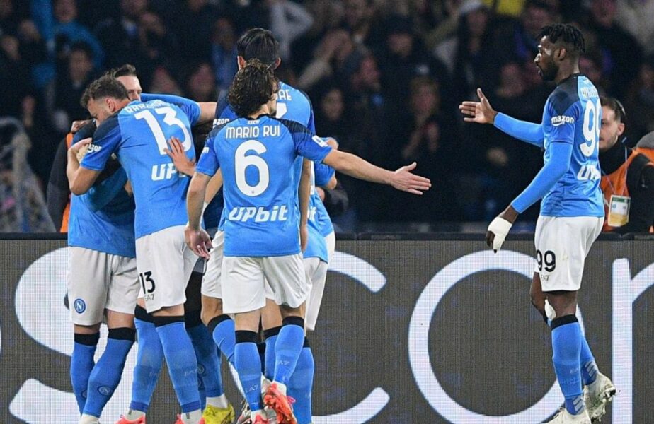 Napoli – Juventus 5-1, în derby-ul pentru titlu din Serie A! Napoletanii s-au distrat și au umilit-o pe „Bătrâna Doamnă”