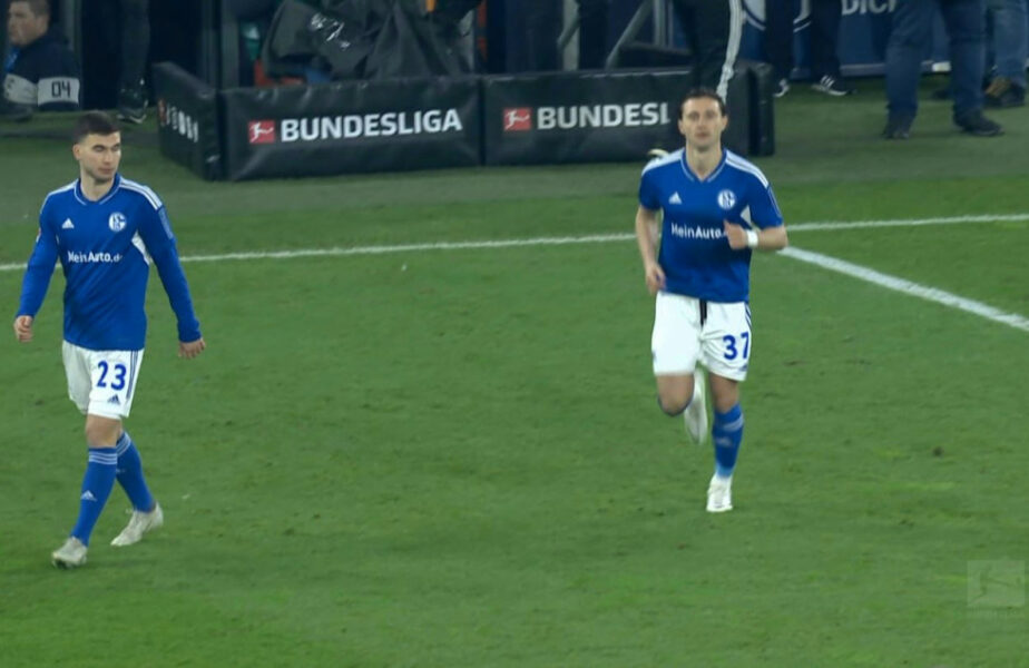 Românul Andreas Ivan a debutat la Schalke în meciul cu RB Leipzig!