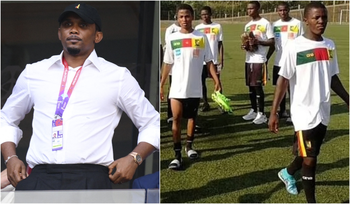 Samuel Eto'o este preşedintele Federaţiei de Fotbal din Camerun