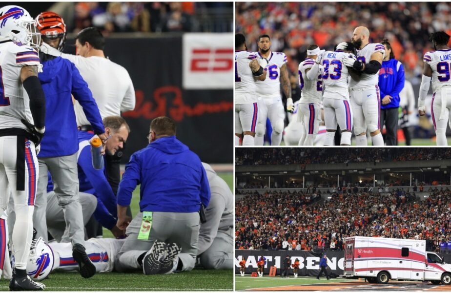 Damar Hamlin s-a trezit după ce a suferit un stop cardiac în timpul unui meci din NFL. Prima întrebare pe care le-a pus-o medicilor