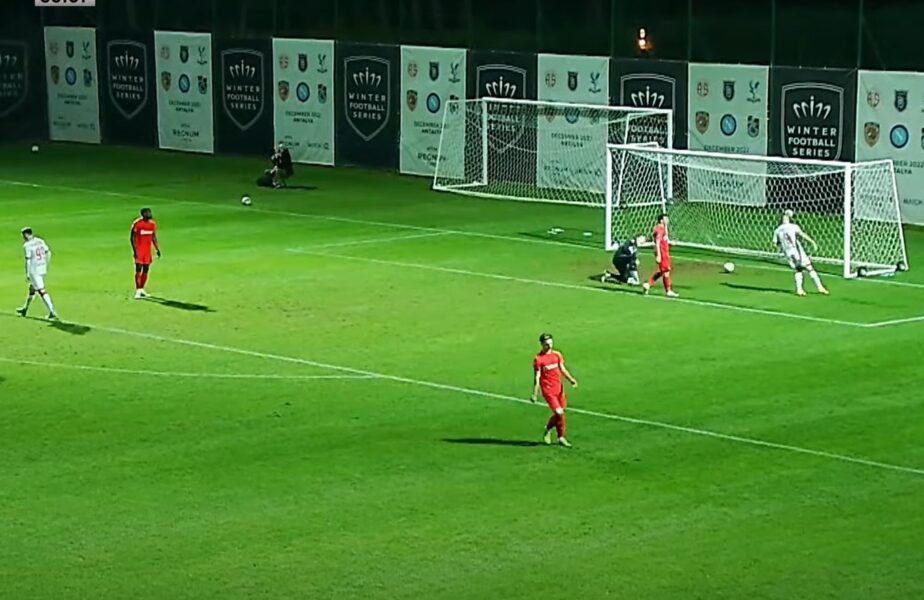 FCSB – Rakow 1-4. Înfrângere umilitoare pentru roș-albaștri în ultimul amical din Antalya! Echipa lui Mihai Pintilii s-a făcut de râs