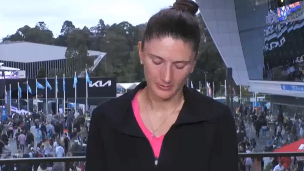 Irina Begu, cu lacrimi în ochi după înfrângerea de la Australian Open