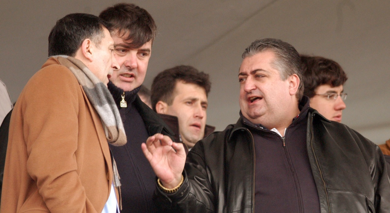 Marian Iancu, la un meci de fotbal