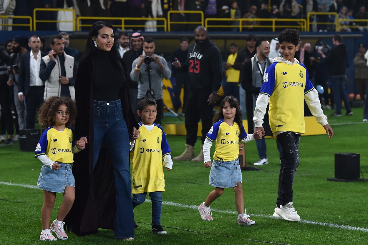 Cristiano Ronaldo şi Georgina Rodriguez, în Arabia Saudită