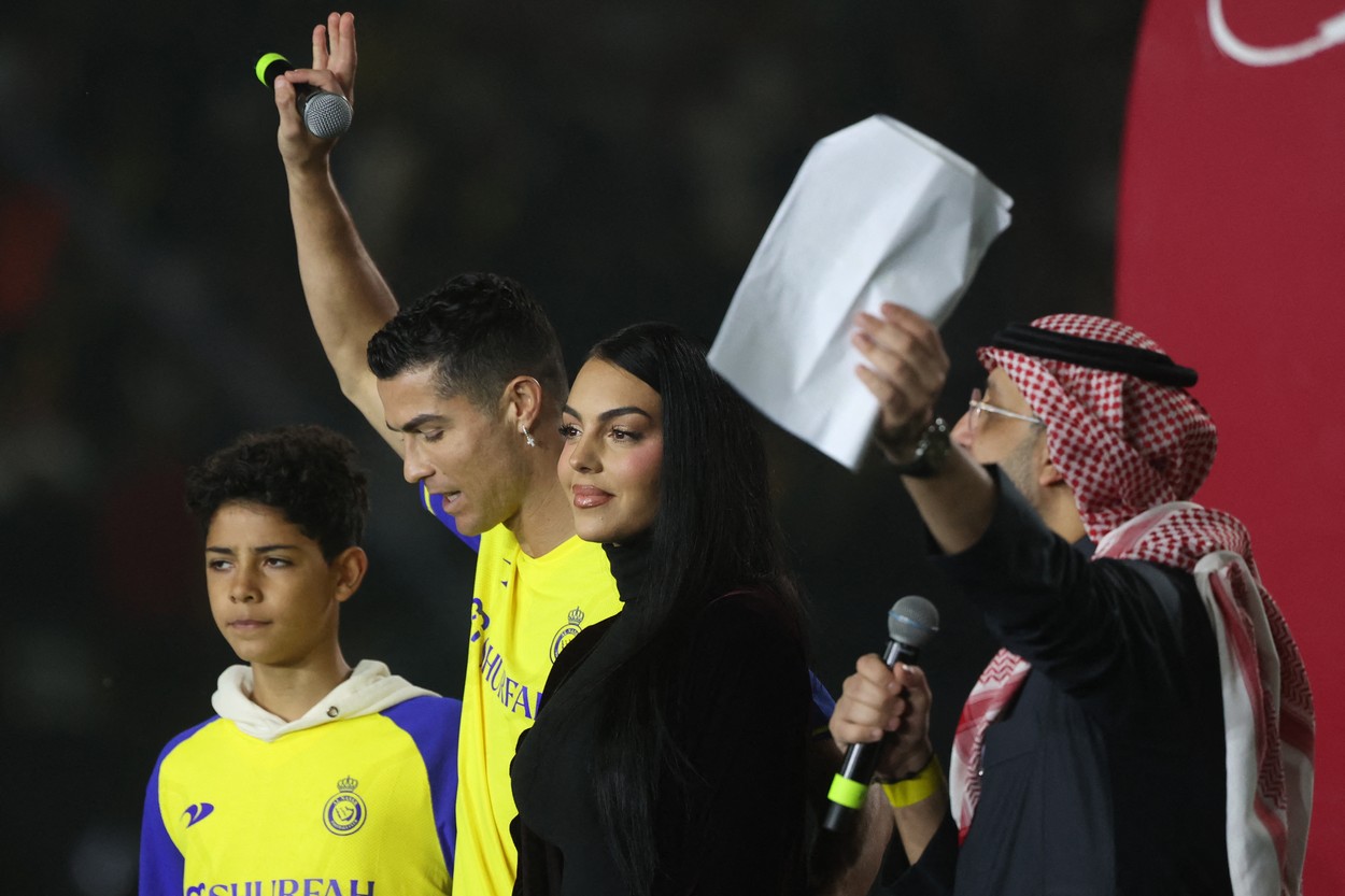 Cristiano Ronaldo şi Georgina Rodriguez, în Arabia Saudită