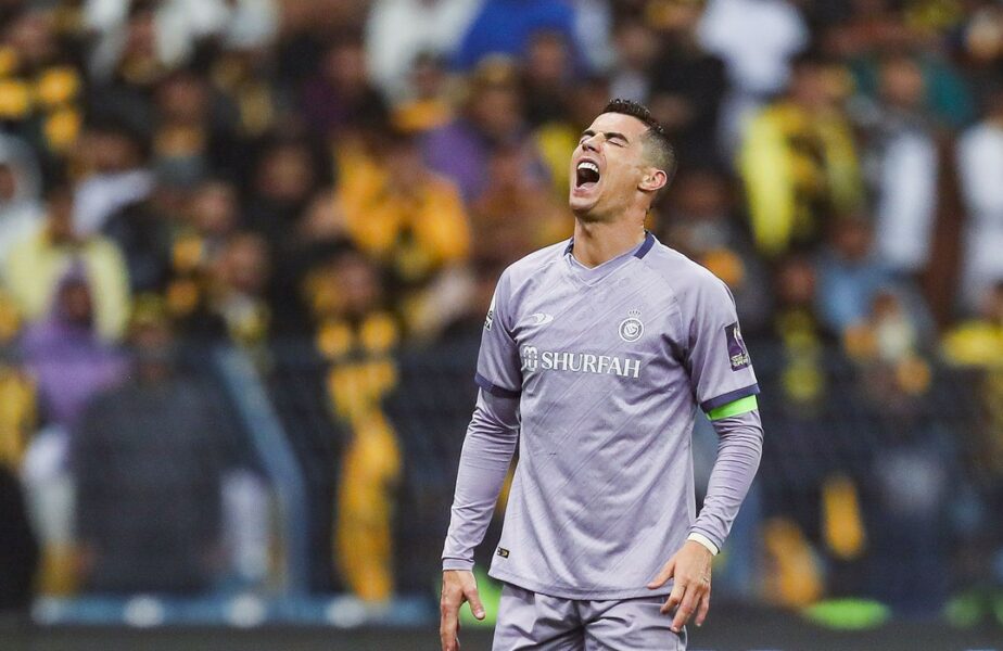 Cristiano Ronaldo, seară de coșmar la Al-Nassr! A părăsit terenul șchiopătând, iar fanii i-au scandat numele lui Lionel Messi + Ce notă a primit