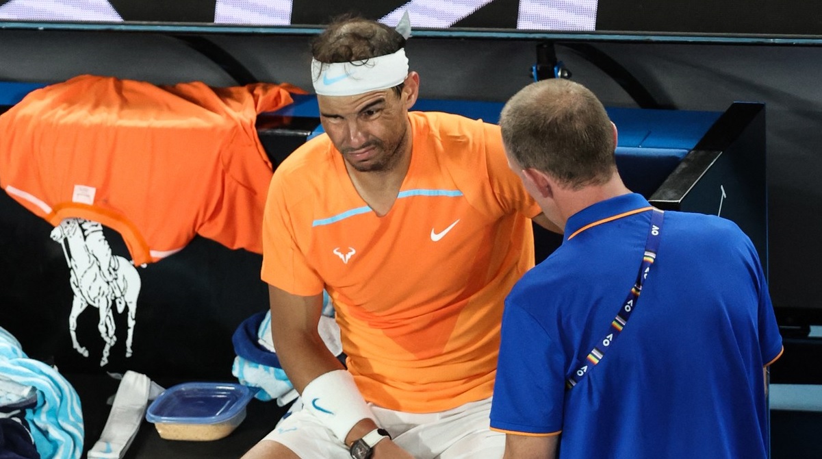Rafael Nadal, OUT în turul 2 de la Australian Open! ”Matadorul” s-a accidentat. Soția lui Rafa a început să plângă