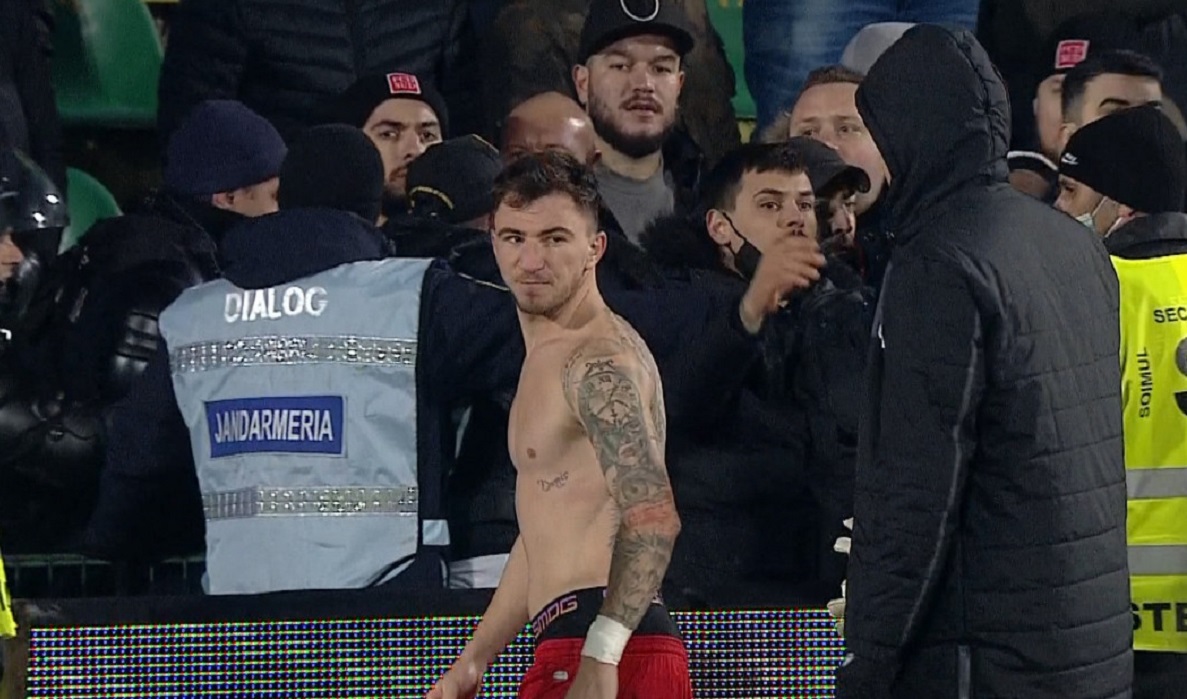 Deian Sorescu nu a trecut peste momentul în care suporterii lui Dinamo l-au dezbrăcat de tricou: Sunt dezamăgit! Nu am crezut că așa ceva se poate întâmpla!”