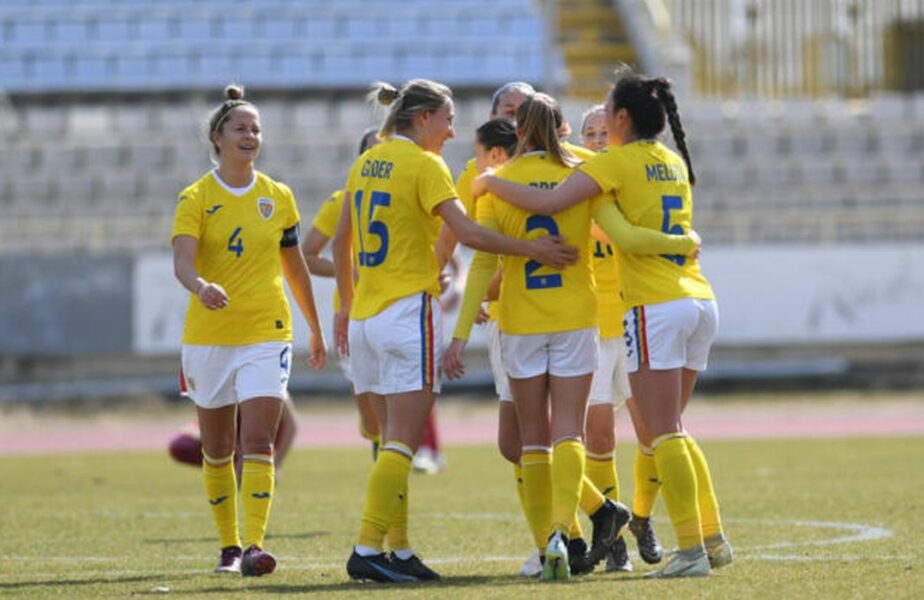 Gol senzațional de la mijlocul terenului în România – Ungaria la fotbal feminin! „Tricolorele” au profitat de o gafă uriașă