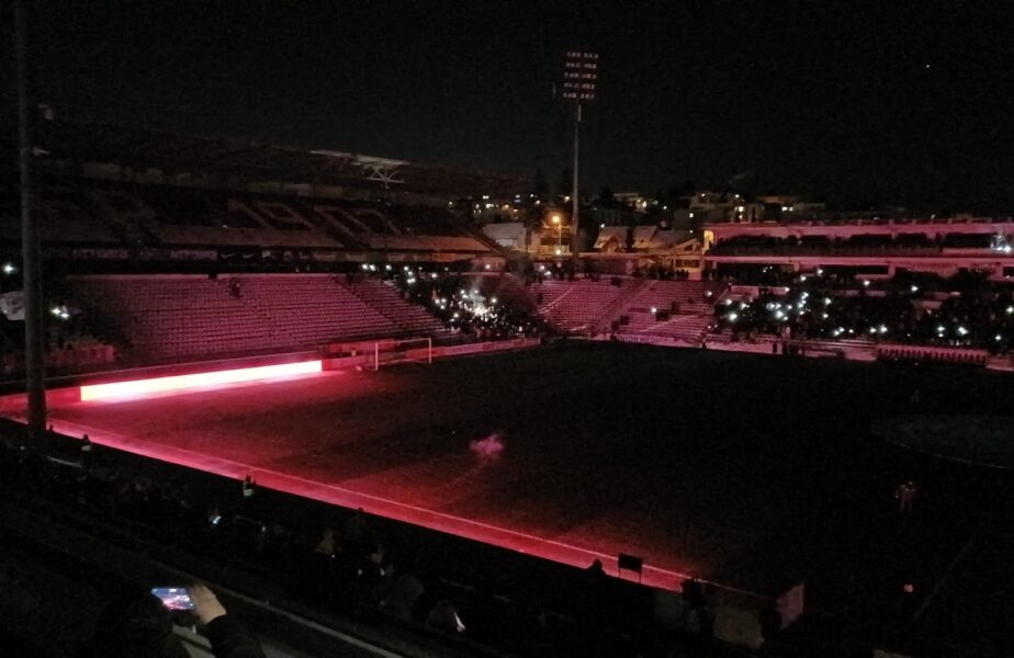 A picat nocturna înainte de CFR Cluj – FCSB! Stadionul din Gruia, în beznă timp de 10 minute. Ce s-a întâmplat