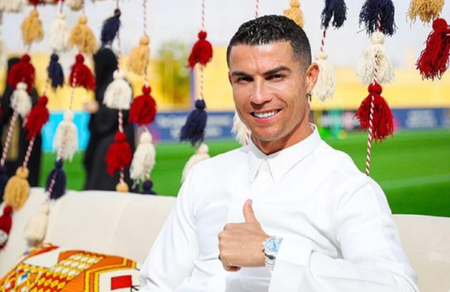 Apariţie de senzaţie a lui Cristiano Ronaldo, de ziua naţională a Regatului Arabiei Saudite! Imaginile au devenit imediat virale