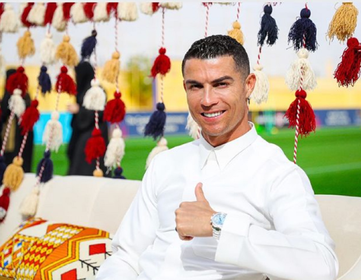 Apariţie de senzaţie a lui Cristiano Ronaldo, de ziua naţională a Regatului Arabiei Saudite! Imaginile au devenit imediat virale