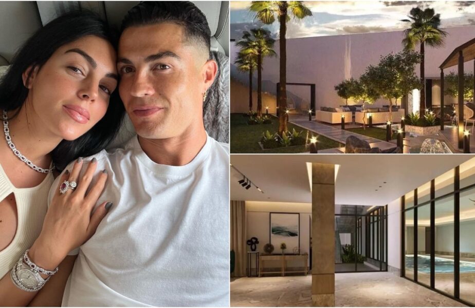 Cristiano Ronaldo şi Georgina Rodriguez s-au mutat într-un palat de 14 milioane de euro. Cum arată „bijuteria” din Riad