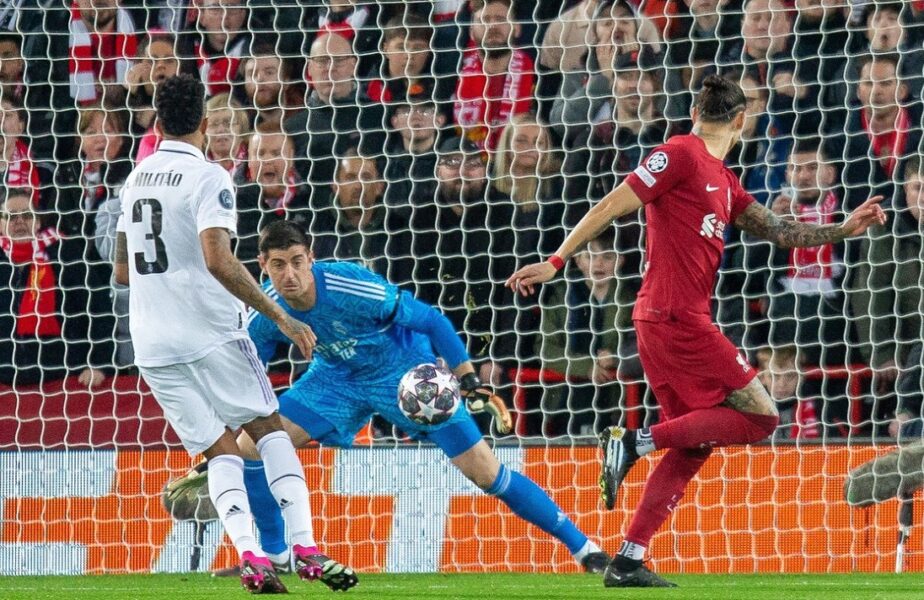 Darwin Nunez, gol fabulos în Liverpool – Real Madrid! Atacantul de milioane al lui Jurgen Klopp a înscris cu călcâiul