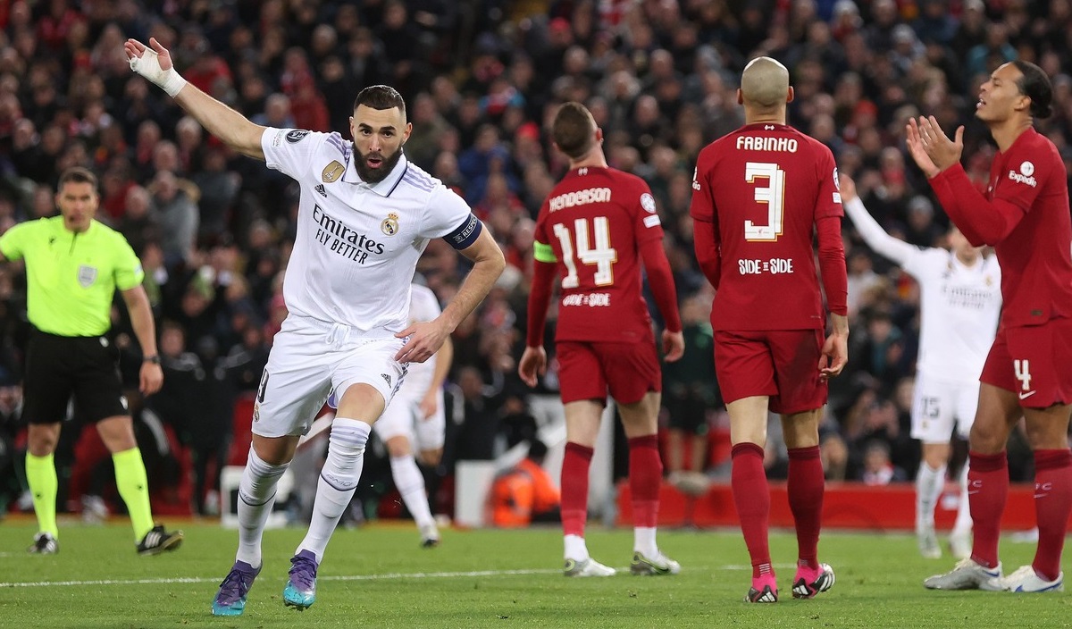Liverpool – Real Madrid 2-5! Revenire fabuloasă pentru „galactici, după un meci de pus în ramă! Karim Benzema şi Vinicius au semnat câte o „dublă! Frankfurt – Napoli 0-2