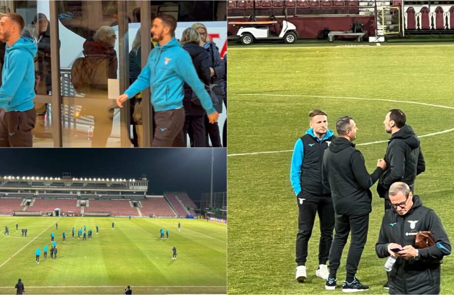 Vedetele lui Lazio au ajuns în Gruia! Cum au apărut italienii înaintea meciului cu CFR Cluj