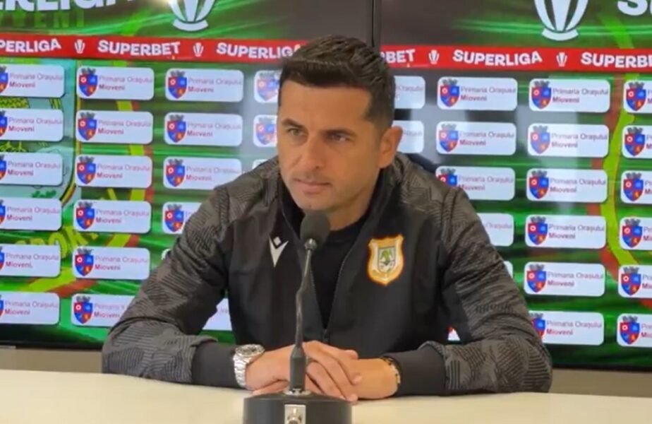 Nicolae Dică, entuziasmat după CS Mioveni – Chindia 2-0: „Ne  continuăm visul!”. Ce imagini le-a pus jucătorilor în vestiar, înaintea meciului