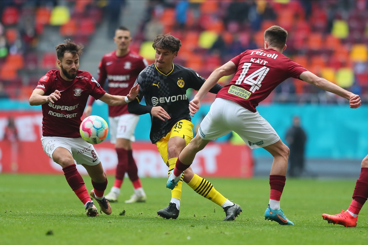 Rapid și Borussia Dortmund s-au duelat în decembrie 2022