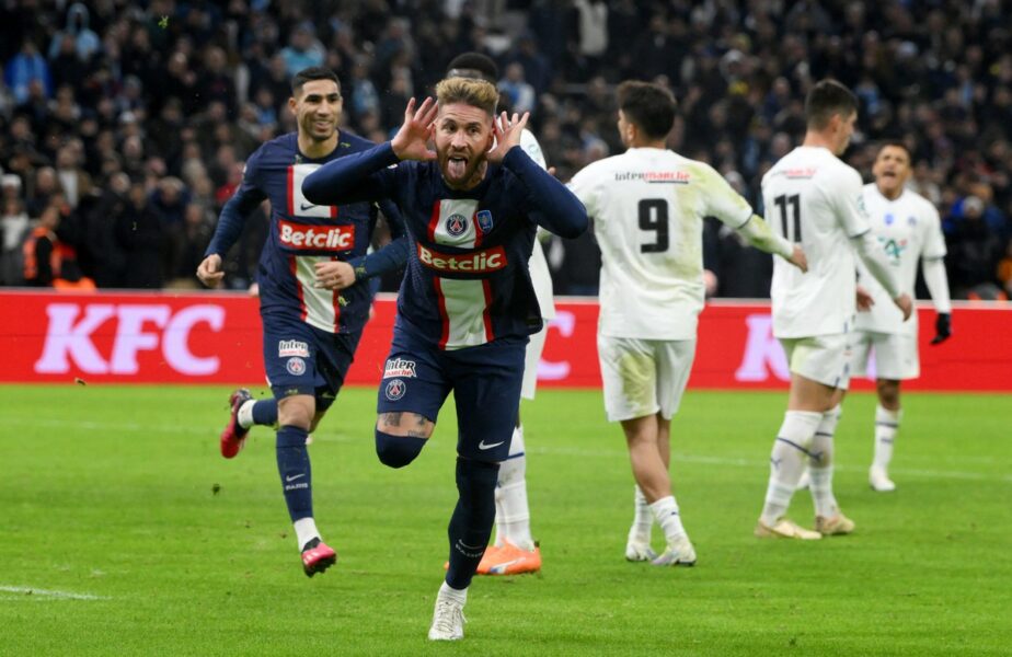 Sergio Ramos, „înger și demon” în Marseille – PSG, în exclusivitate în AntenaPLAY! A comis penalty, apoi a marcat superb din pasa lui Neymar