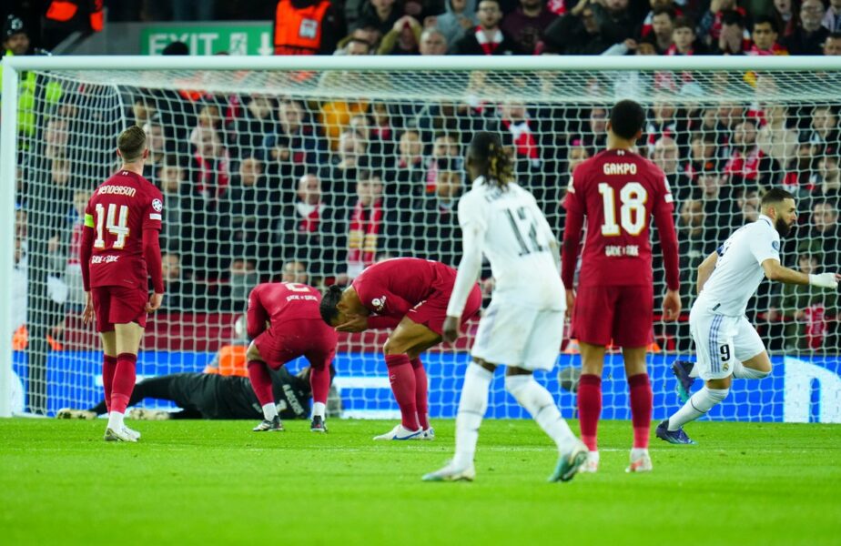 Jucătorul lui Liverpool care a primit nota 2 din partea L’Equipe, după “măcelul” în fața lui Real Madrid: “A greșit la toate cele 5 goluri!”